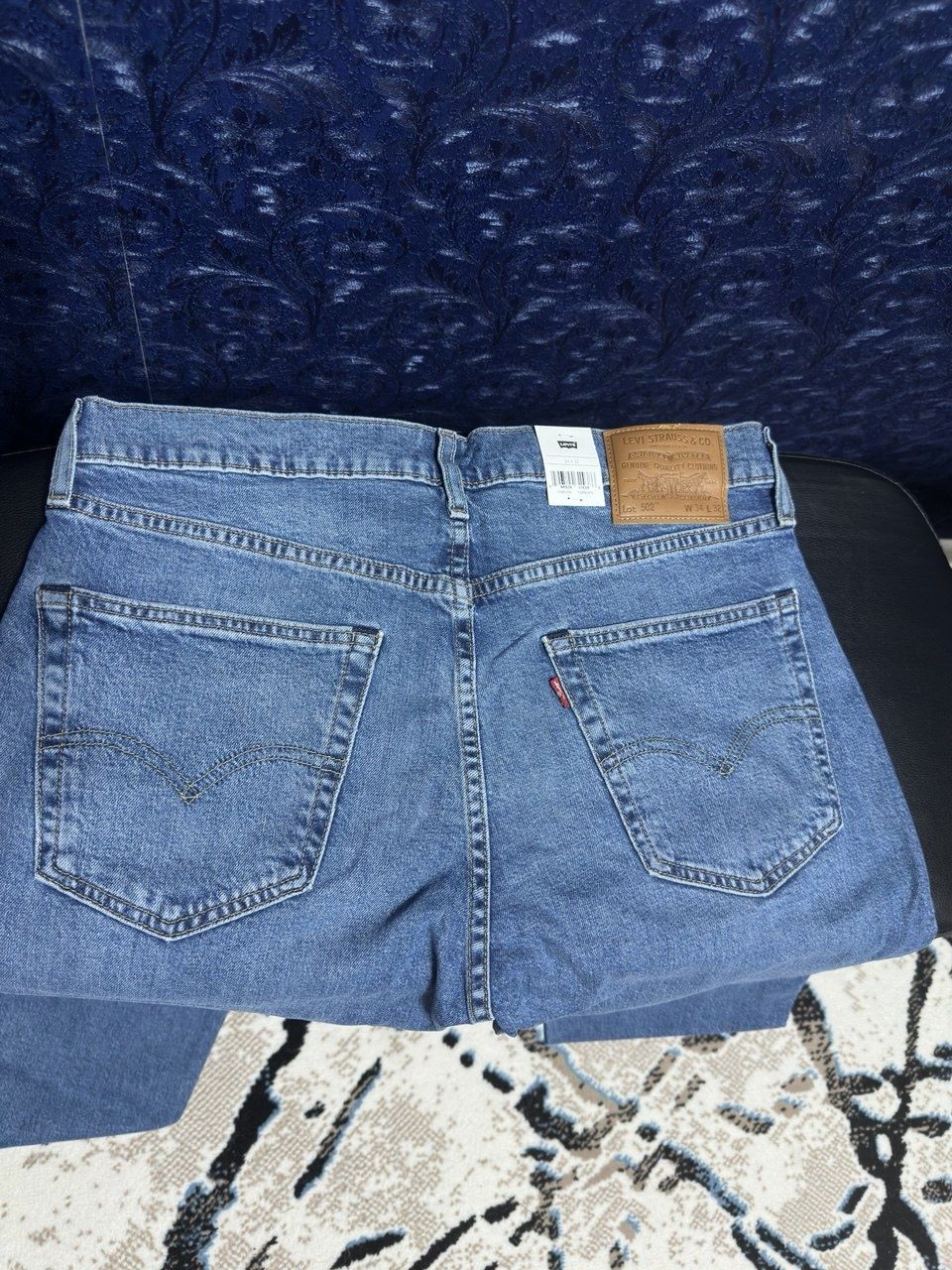 Джинсы Levi's 502 taper fit р.34/32