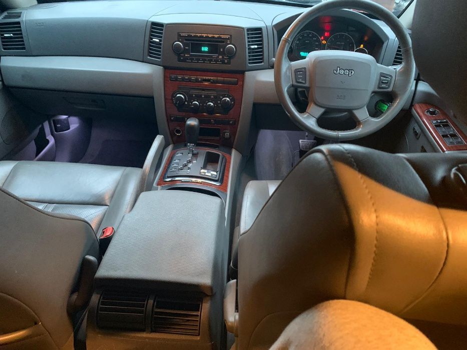 interior piele gri jeep grand cherokee 3 3.0 v6 2007 dezmembrez jeep