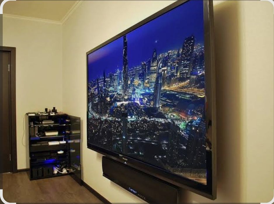 Установка телевизоров, интерактивных досок