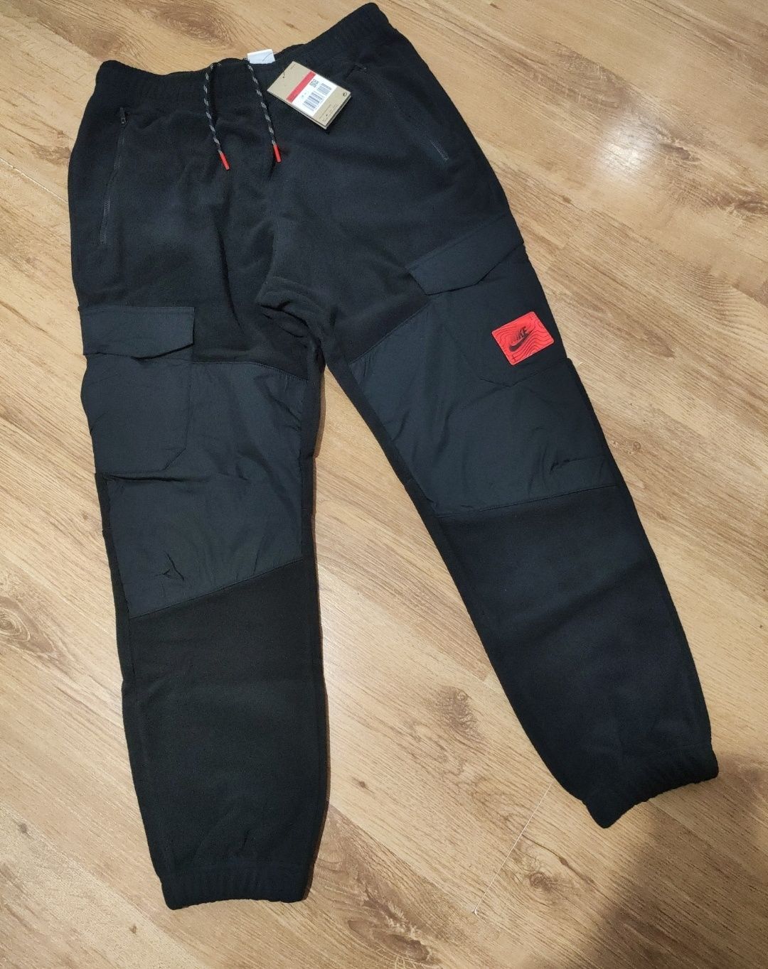 Pantaloni groși Nike Air Max Therma-fit fleece mărimea L