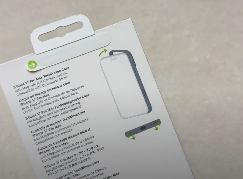 TechWoven Case на iPhone 17 Pro/Pro Max - новый оригинальный чехол