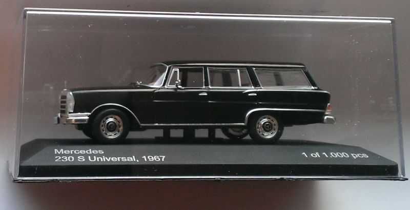 Macheta Mercedes-Benz 230 S Universal 1967 - Whitebox 1/43