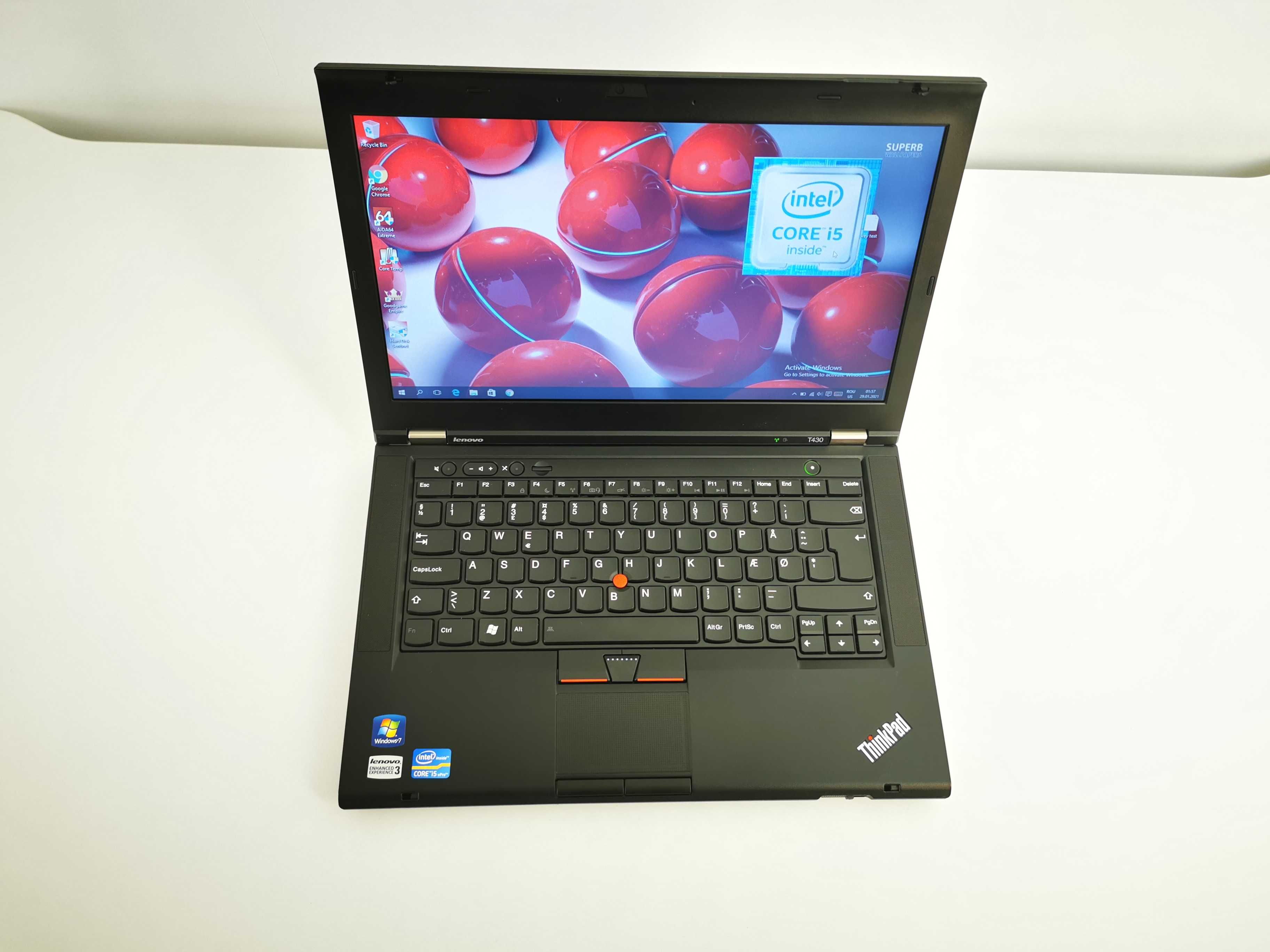 Laptop Lenovo Thinkpad i5 SSD slim . Factura si garantie !