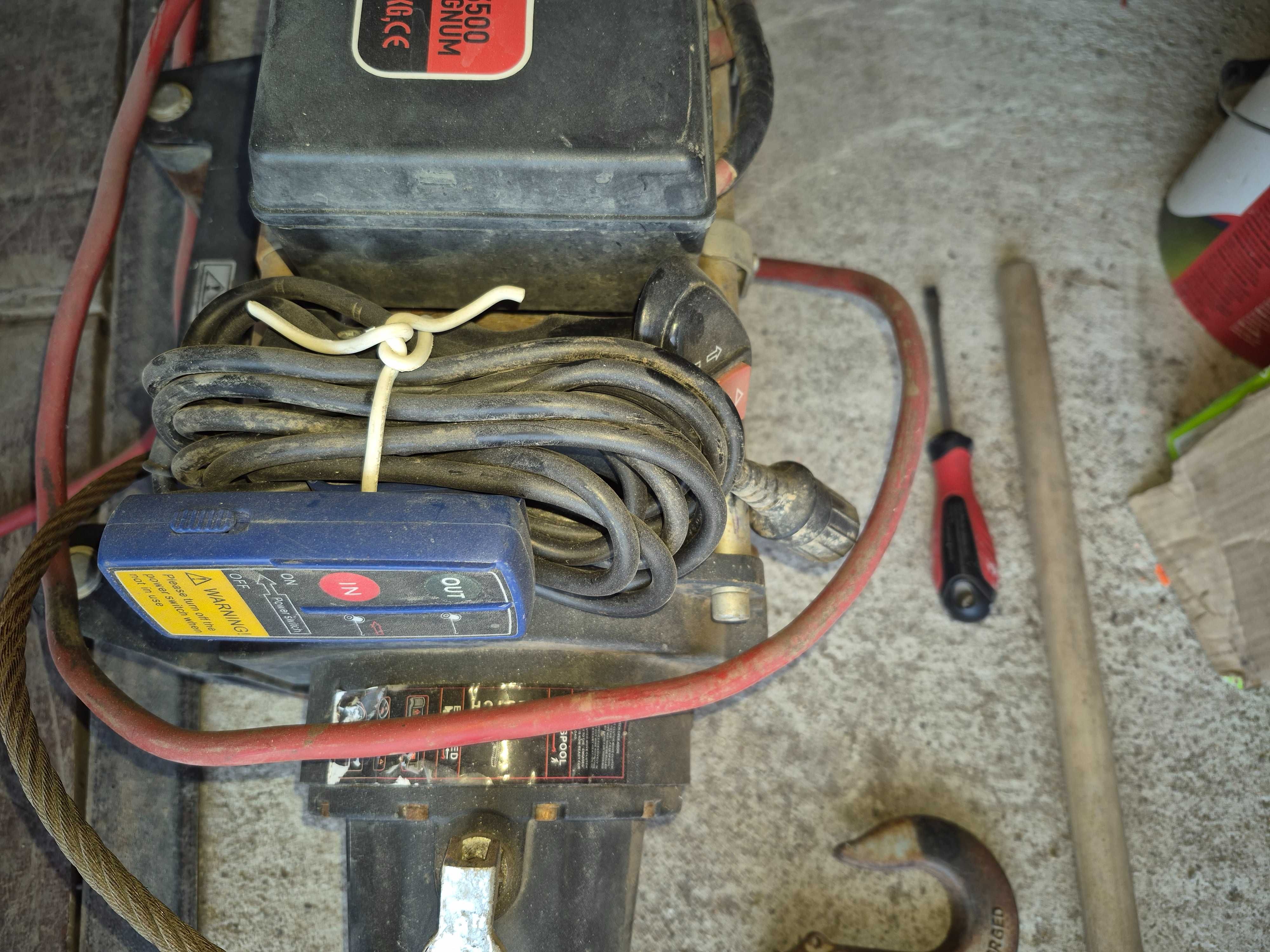 Лебедка 12в Hunter winch 13500 lbs