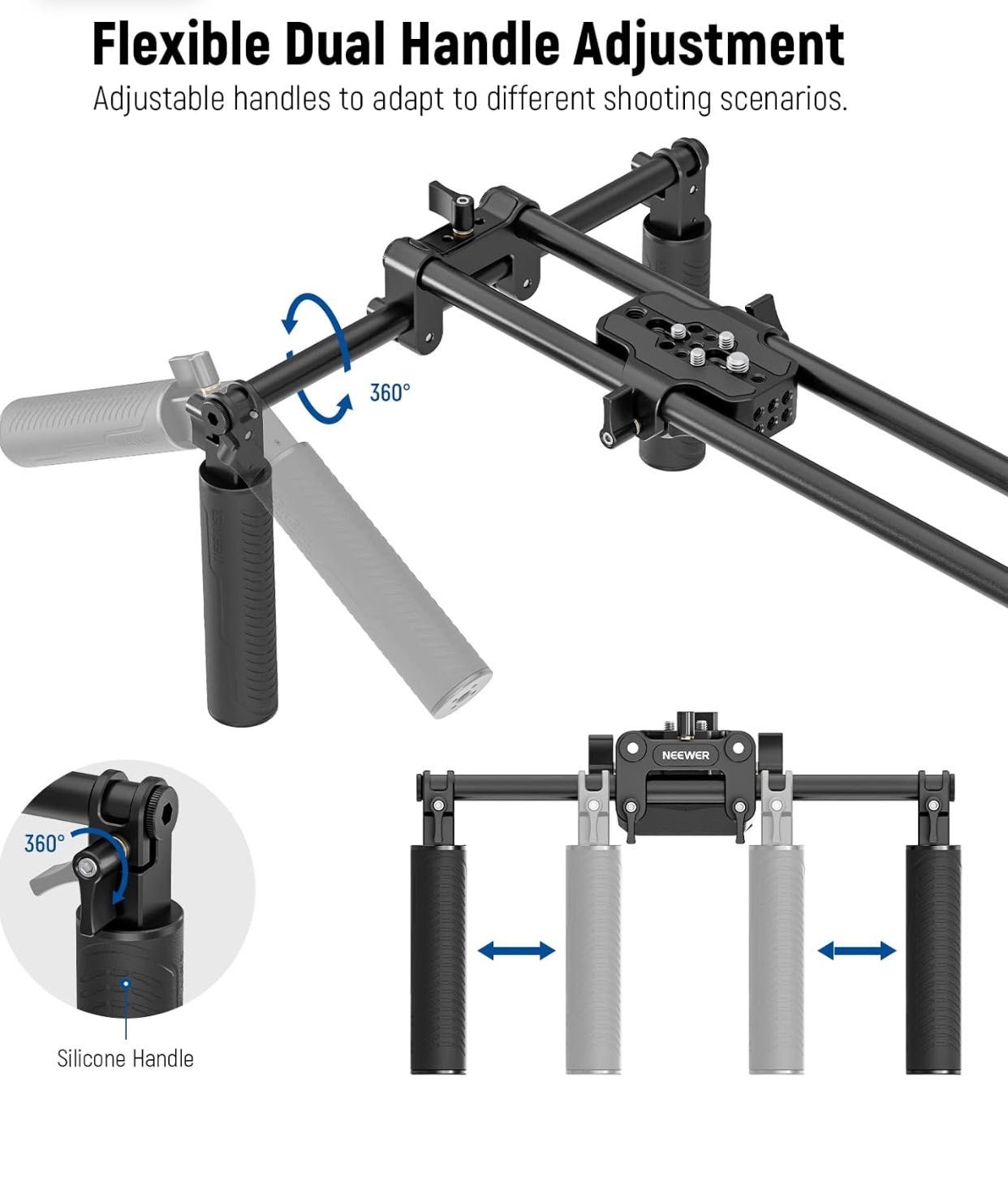 РИГ за Камера. Shoulder rig. Стабилизатор за камера. Статив