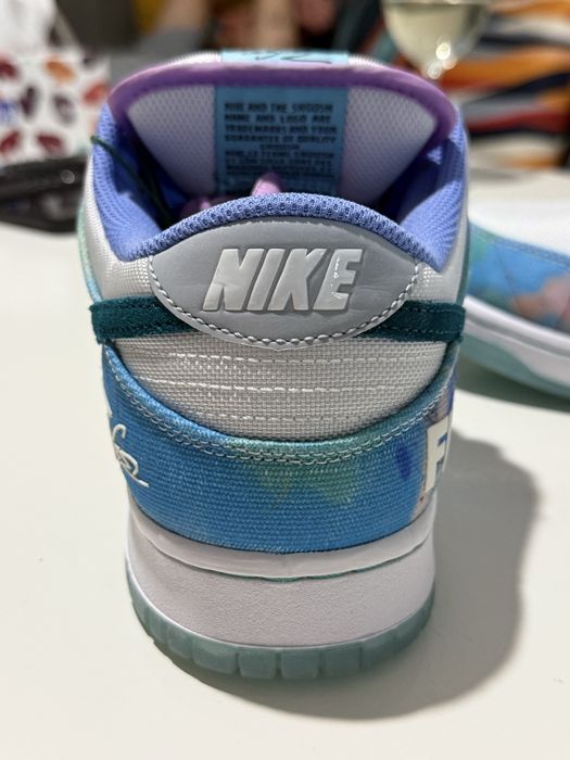 Nike SB Dunk Low Futura Laboratories Bleached Aqua