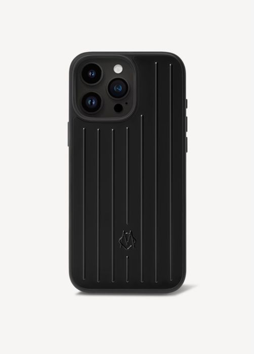 Премиум Калъф RIMOWA Black за iPhone 16 Pro Max