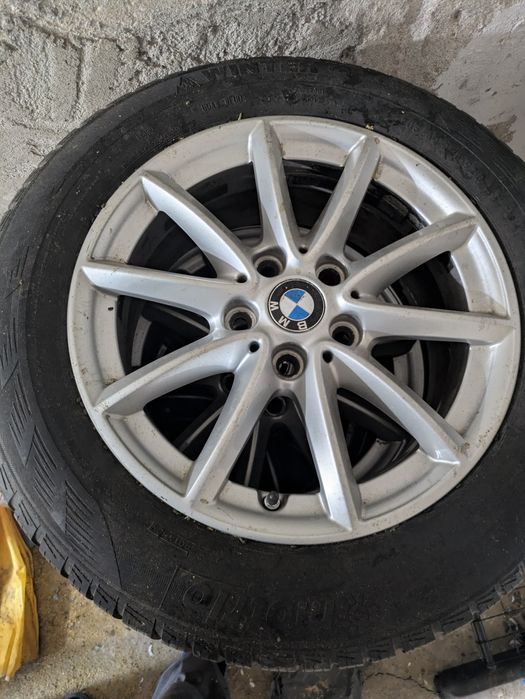 Джанти с гуми и датчици bmw VW 5x112 17 цола