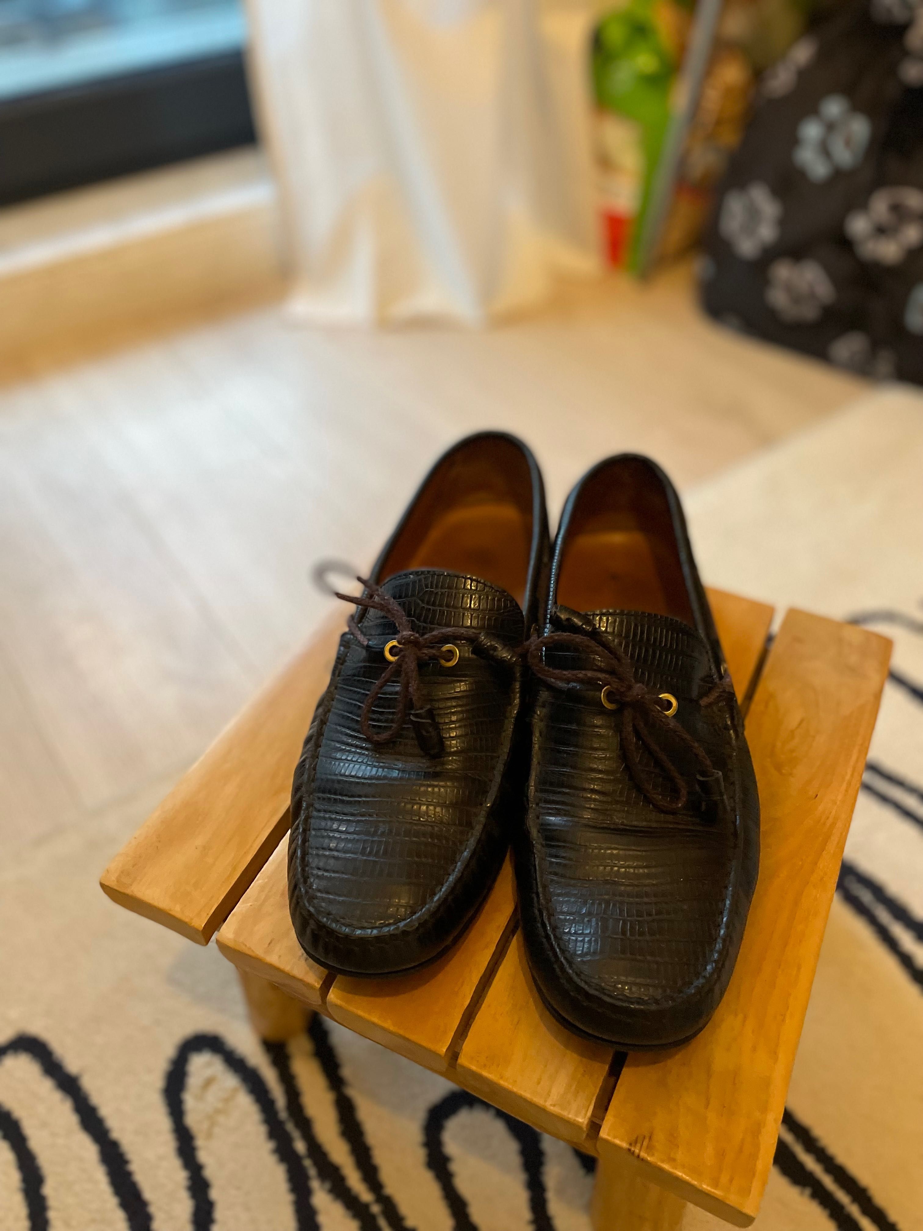 Massimo Dutti Leather Loafers