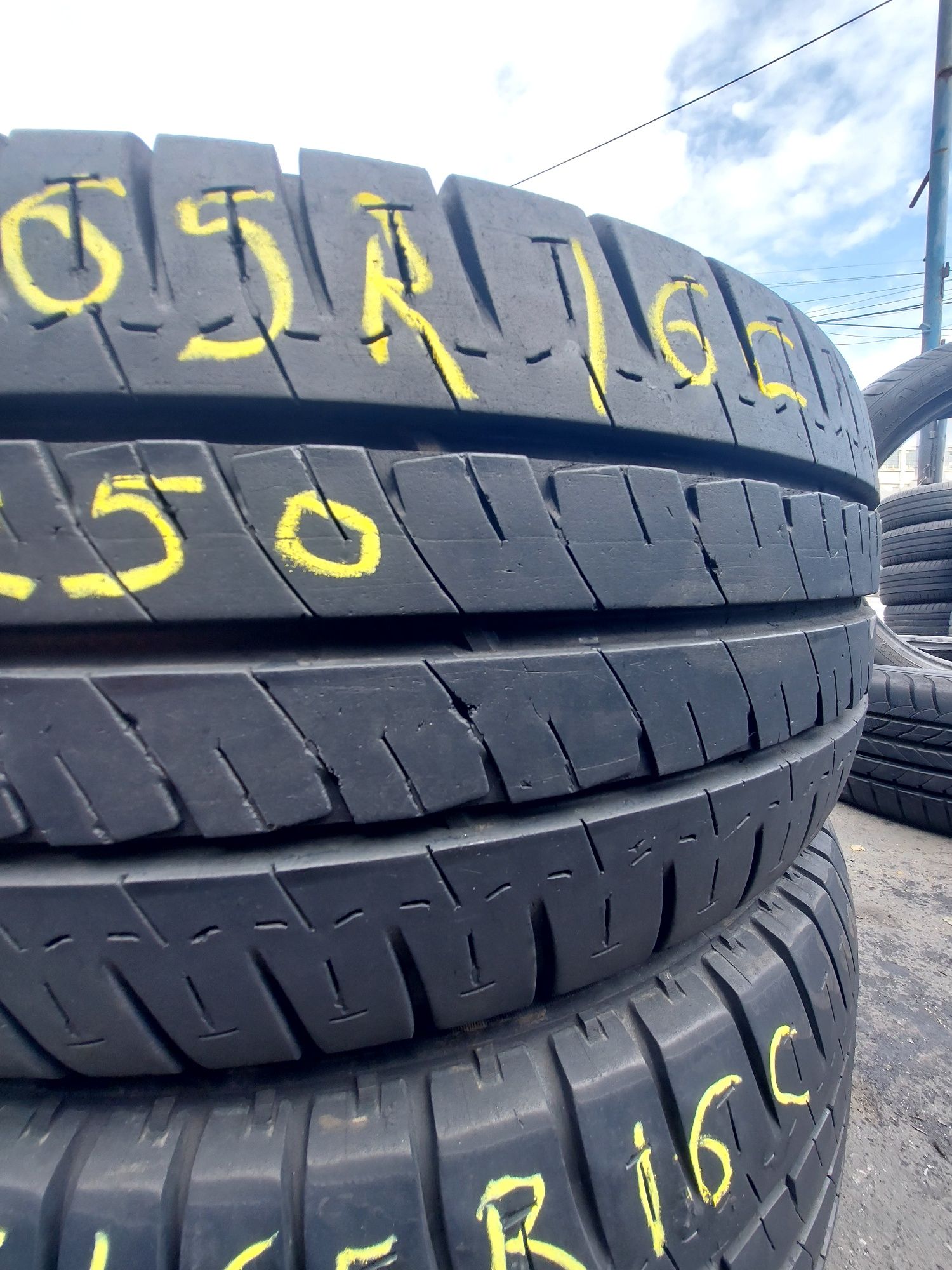 2 anvelope vara 235/65r16C Michelin dot 2019/2018 Montaj Gratuit