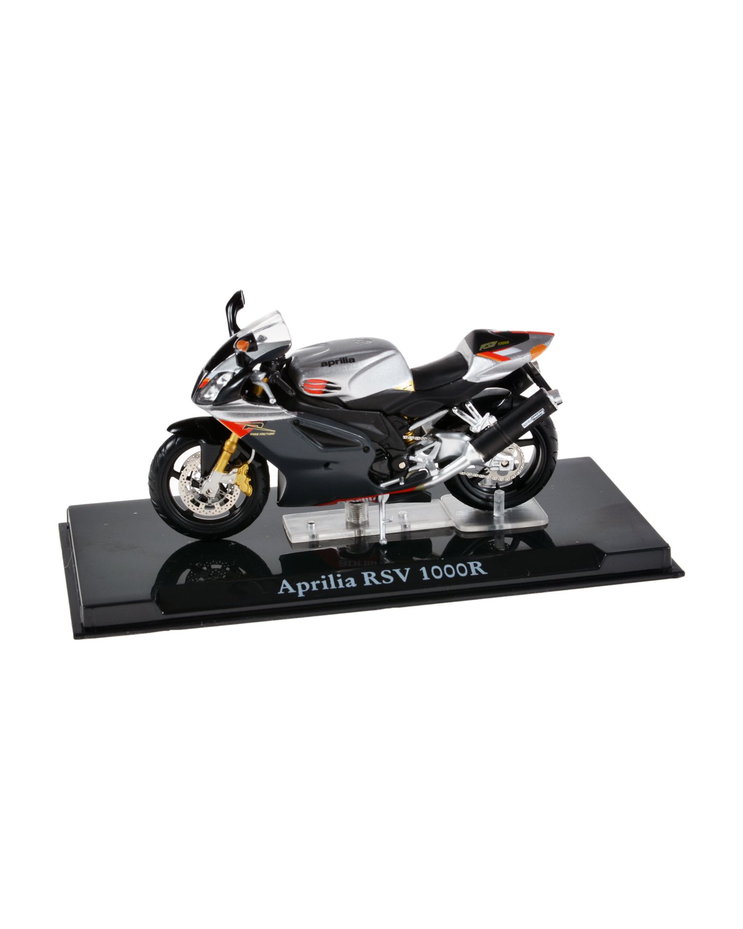 Macheta Moto APRILIA RSV 1000 R, Noua in Cutie,Scara 1:24