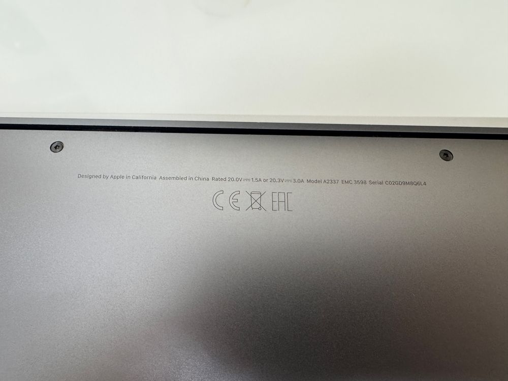 Apple MacBook Air M1 256Gb - 91% Battery Health лаптоп без забележки