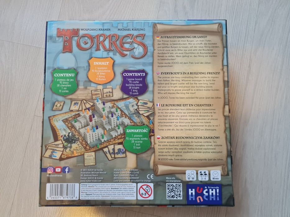 Torres- joc de societate/board game