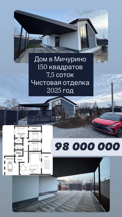 Продается новый дом в современном стиле