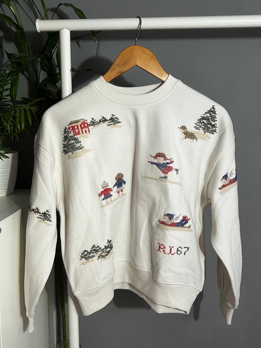 Polo Ralph Lauren Embroidered Fleece Sweatshirt Kids 12-14y