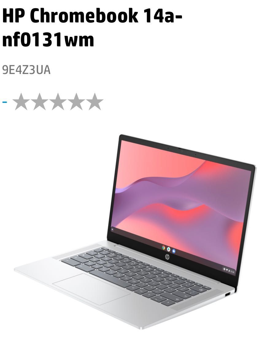 HP Chromebook 14-a чисто нов
