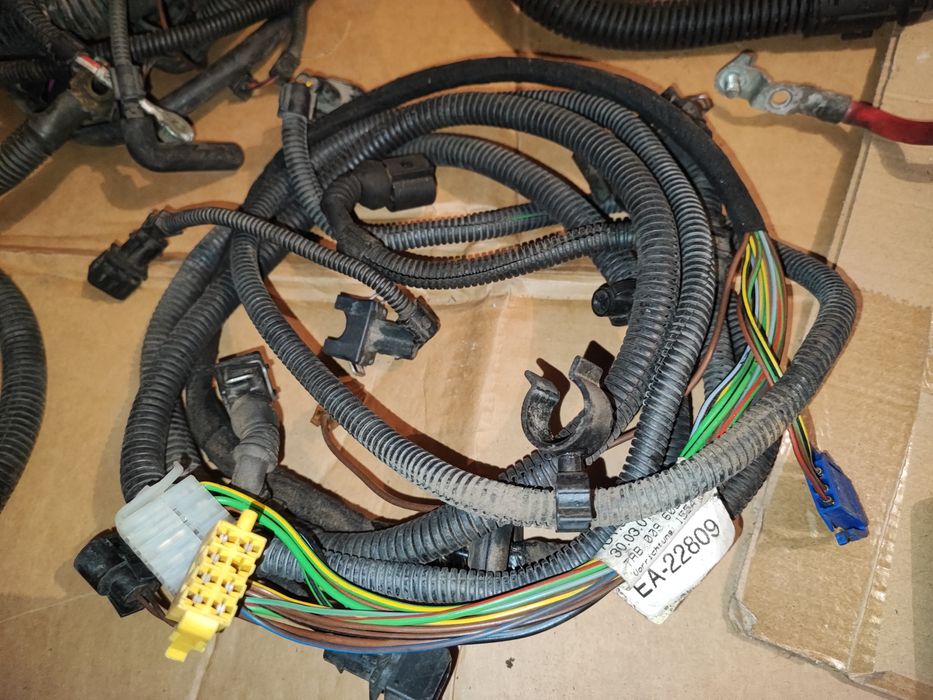 VW T4 panou siguranțe, cablaj, siguranțe baterie