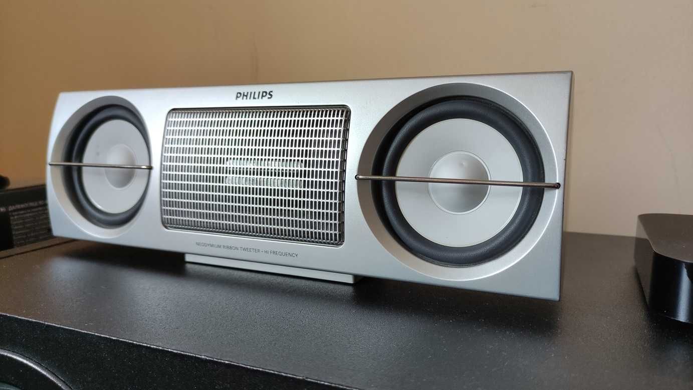 Център Philips CS700, 8 Ома, 120Hz-50kHz, Neodymium Ribbon Tweeter