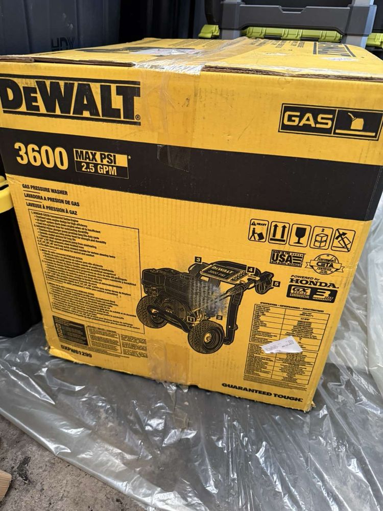 Dewalt Професионална Водоструйка 3600 PSI
