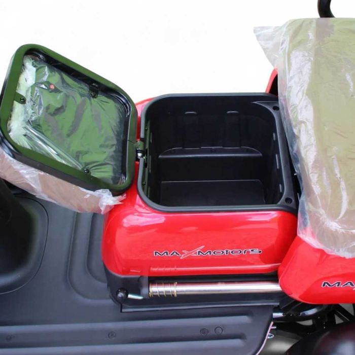 Електрическа Триколка с покрив  MaxMotors Apple X3 1800W - RED