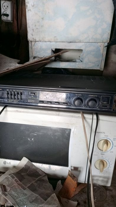 Продам уселить и колонки Вега 70000 тг торг