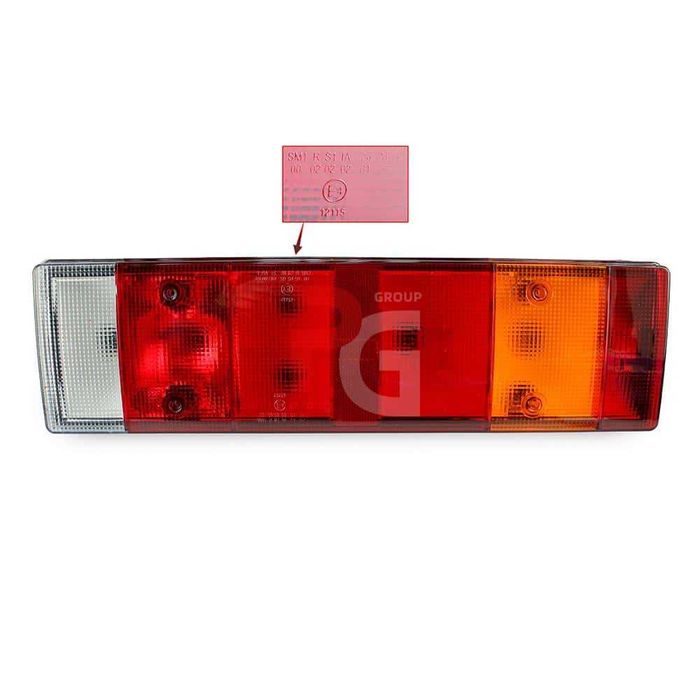 Lampa Stop Man L/M/F/TGA (1999-05) cu mufă AMP Stânga + Dreapta