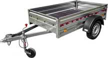 Remorca 750 kg Repo 205x115x34 cm Carte RAR, Numere Rosi