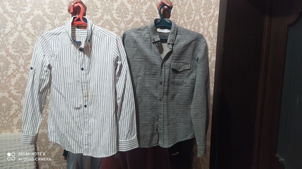 Мужские рубашки почти новые