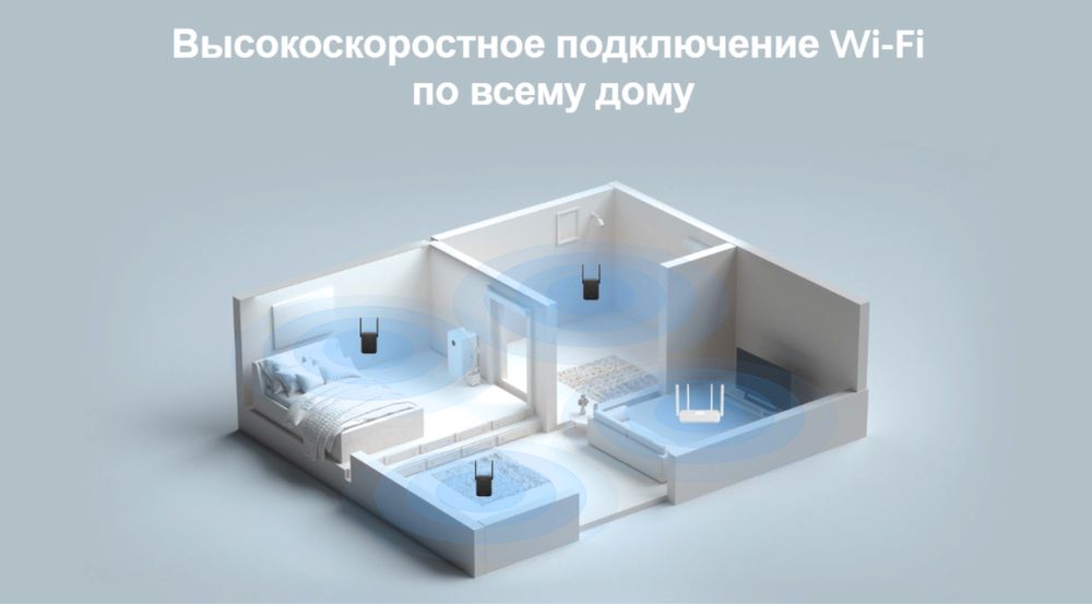 Усилитель сигнала Xiaomi Mi WiFi Range Extender AC1200 / Доставка 24/7