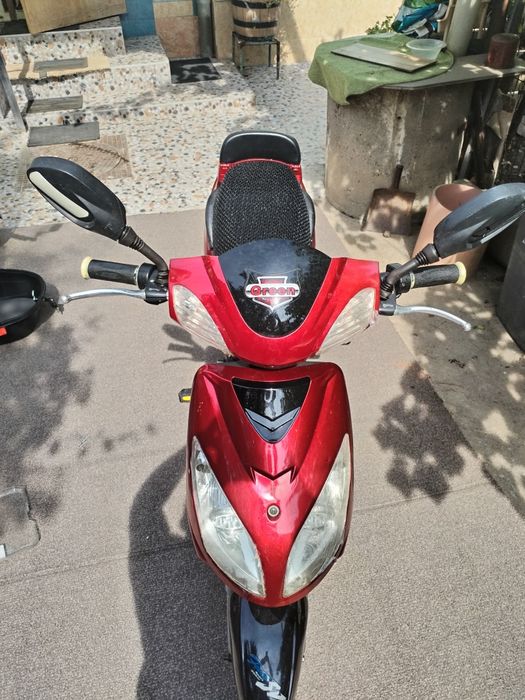 Scuter green E bicke cu pedale