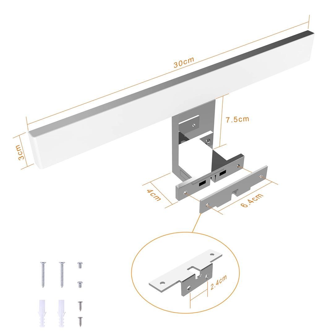 30CM LED осветление за огледало