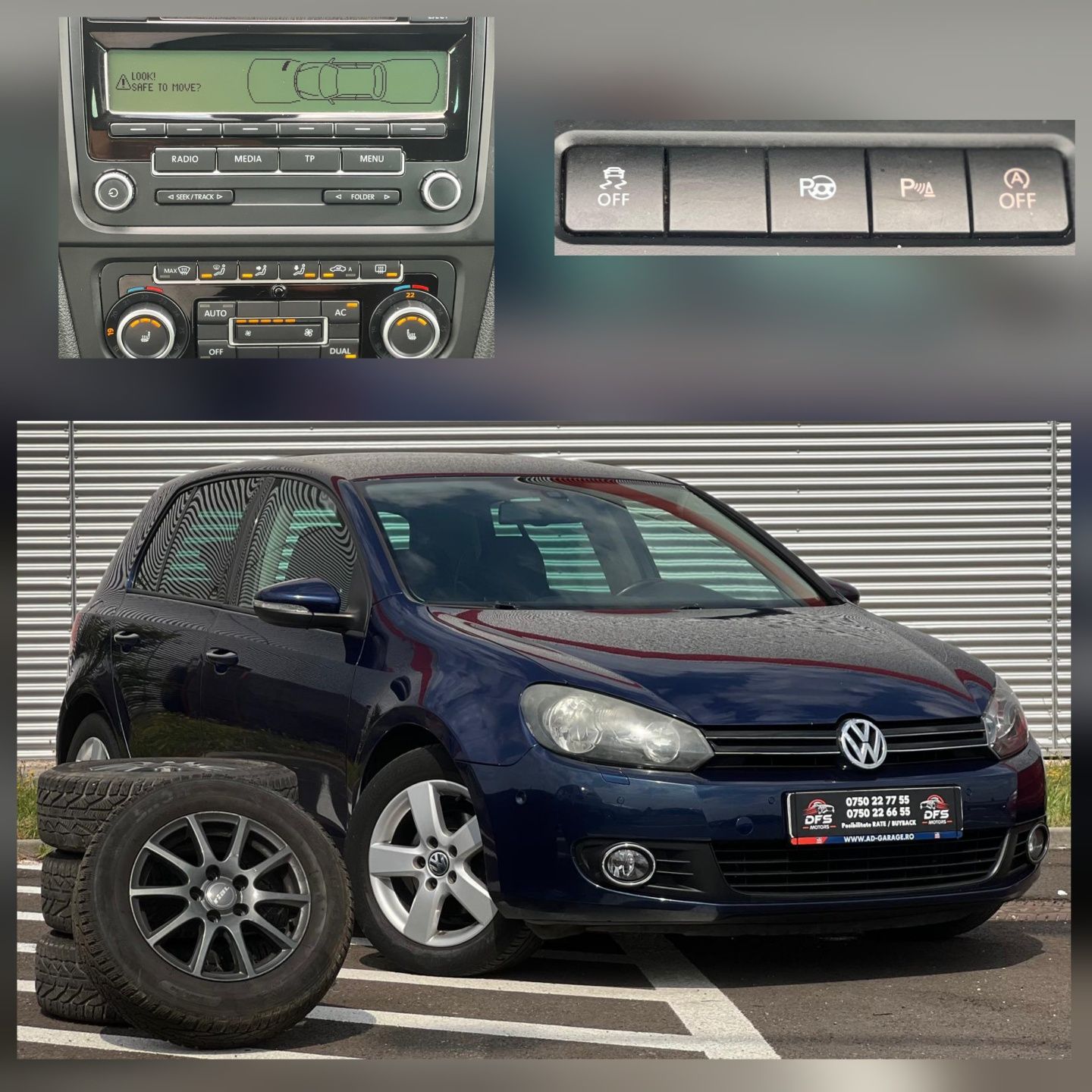 Vand Volkswagen Golf VI 1.6TDI BlueMotion 2012 * LED * HighLine urgent