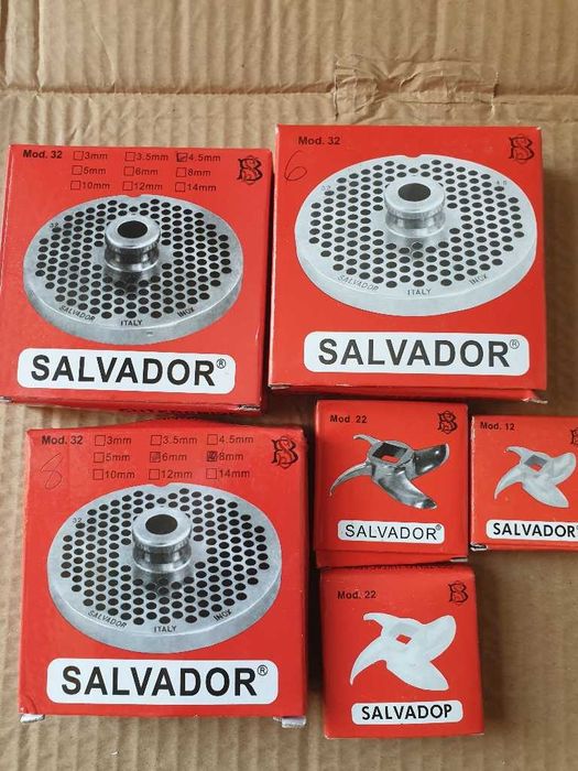 Решетки и ножове за месомелачки