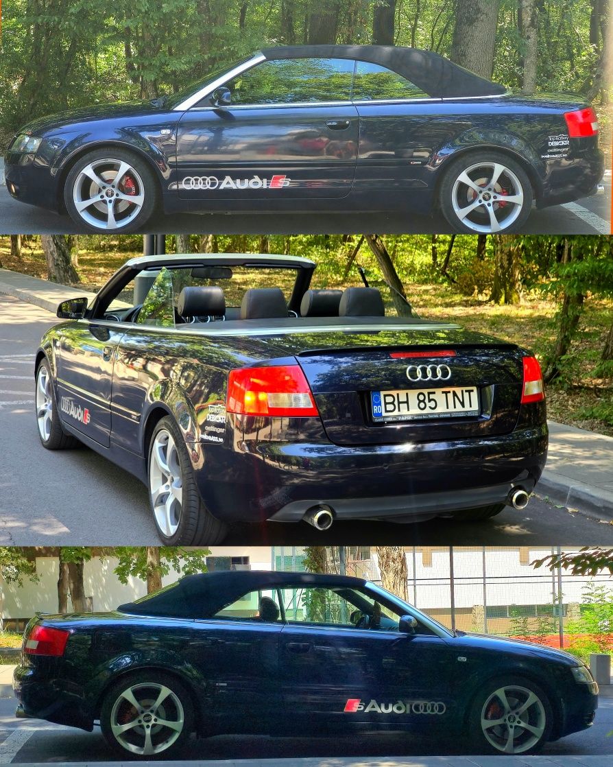 Audi A4 Cabrio S-line.Xenon 1,8 turbo 170Cp Benzina,Masina Impecabila!