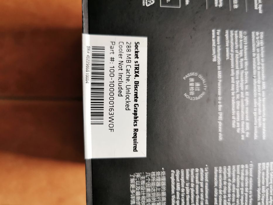 Procesor AMD Ryzen Threadripper 3990X, 4.3Ghz, 288MB, Socket sTRX4