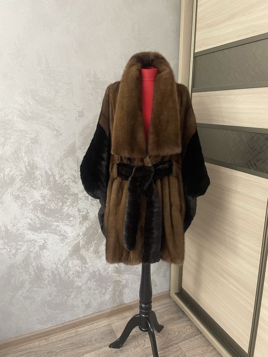 Норковая шуба oversize, 50-60