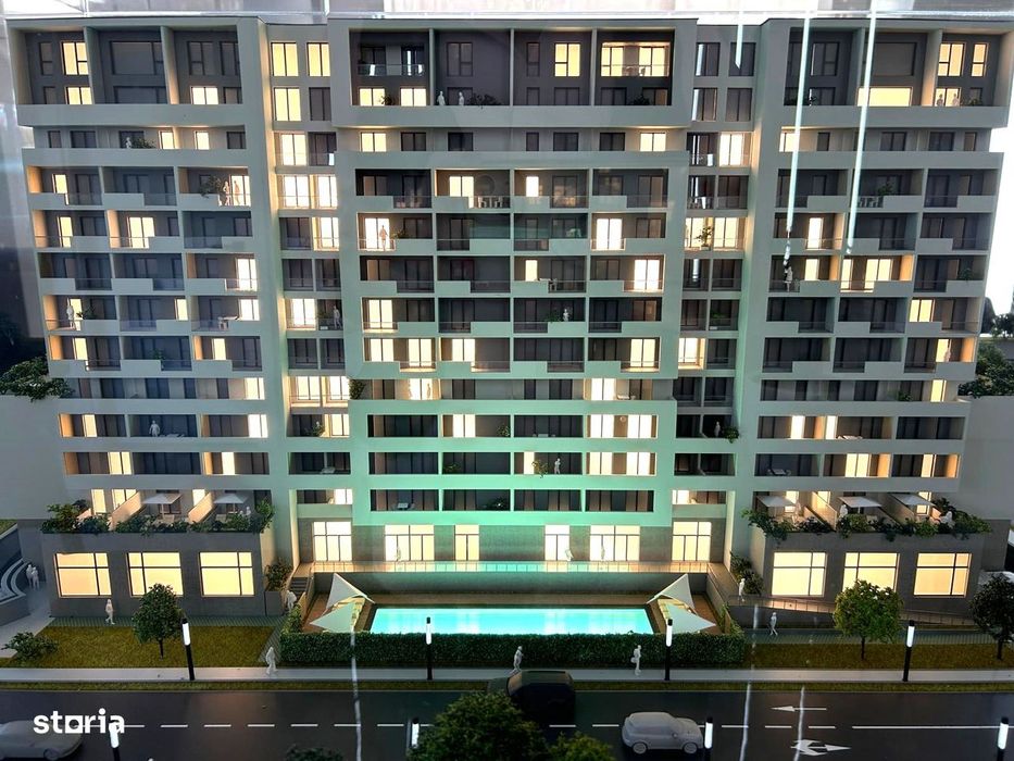 Garsoniera/Piscina/Spatii Verzi