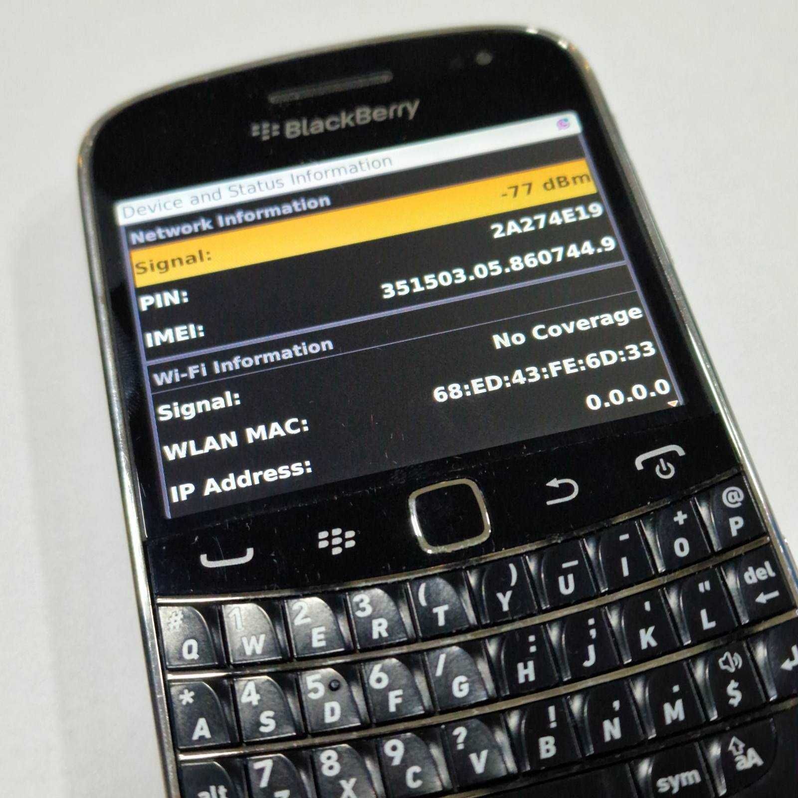 BlackBerry Bold Touch 9900