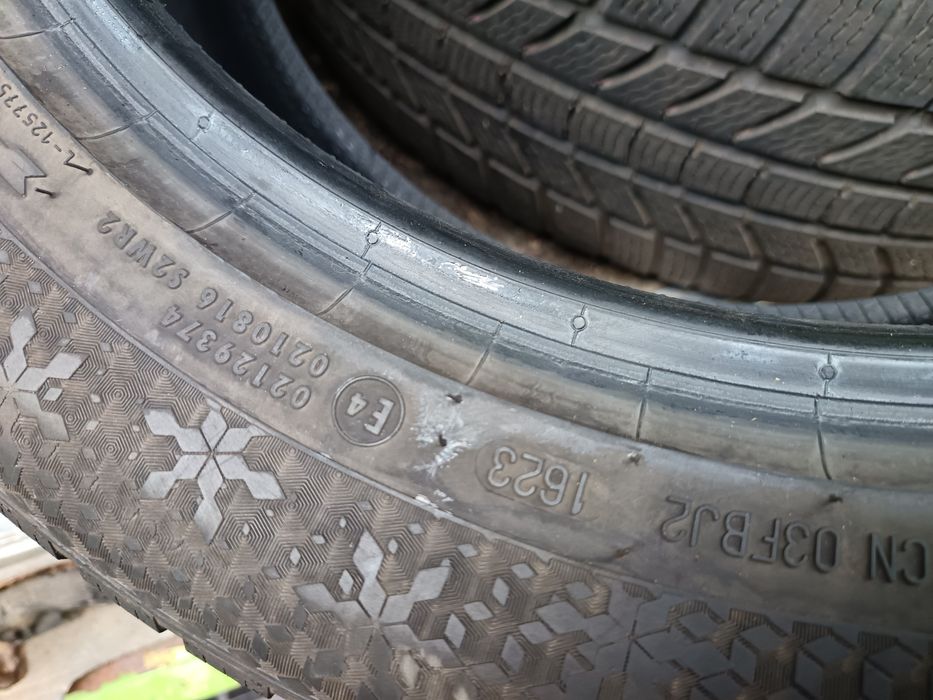 Anvelope MS iarna 225 55 18 continental 2023 6.5mm