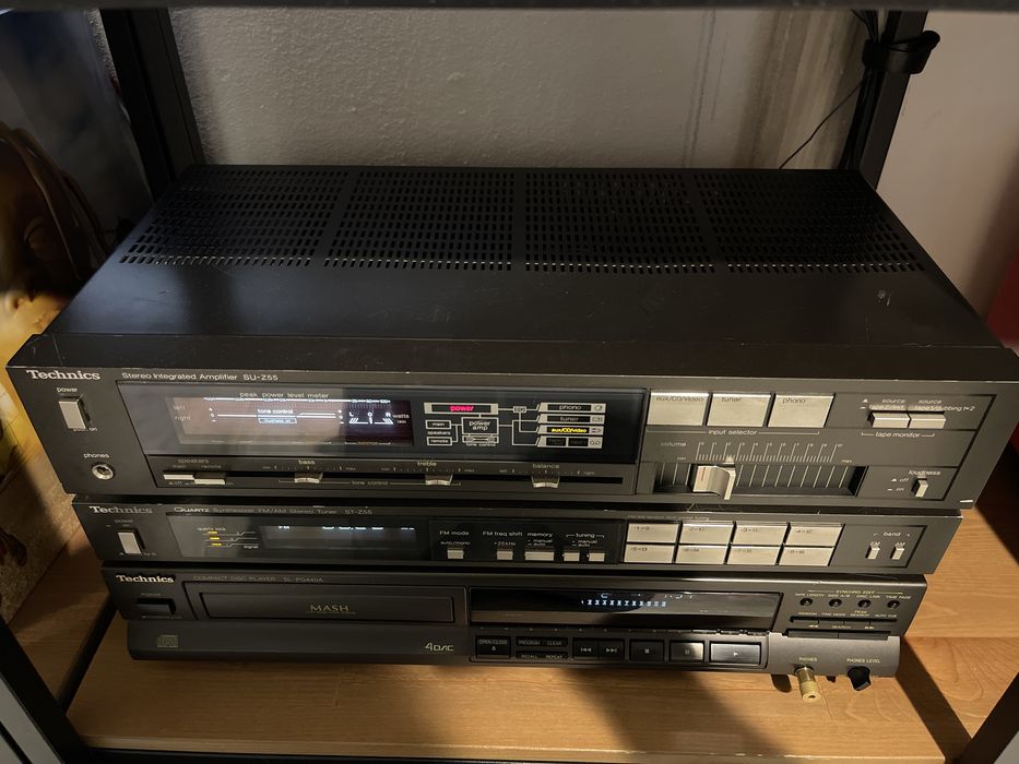 Technics SU-Z55 Statie + Technics ST-Z55 Tuner + SL PG440S CD Player