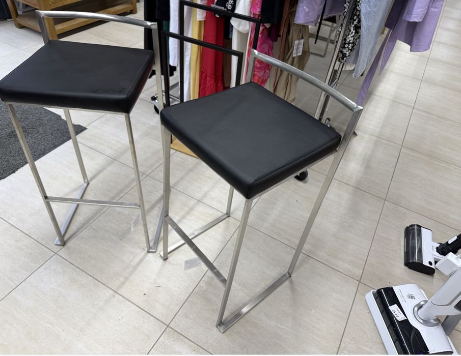 Scaune de bar set 2 bucati - Noi sigilate - Lumisource