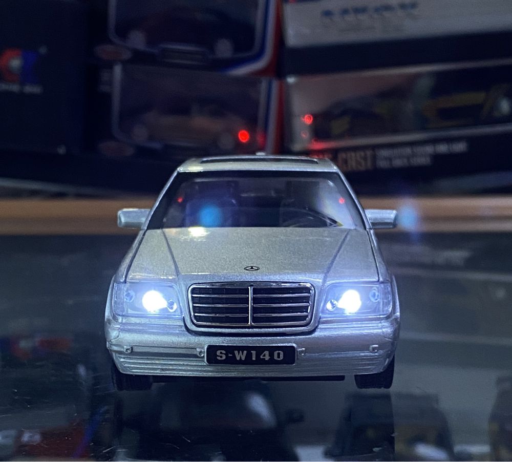 Mercedes W140 Машинка железный