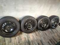 Set Jante + anvelope 5x112-205/55R16 Iarna dot 2018 VW/Skoda/Audi/Seat
