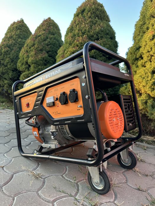 Generator de curent pe benzina Power BS7500W 16 cai 420 cc 4 timpi