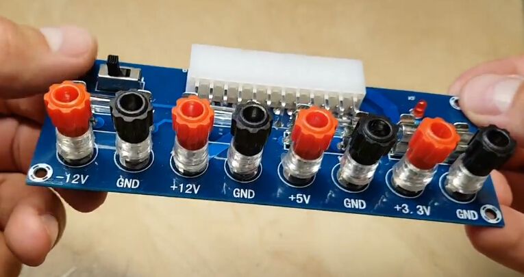 PLACA adaptor de alimentare SURSA PC desktop calculator ATX 5V 12V