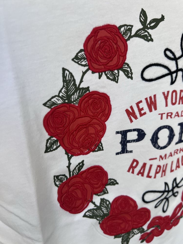 Tricou dama Ralph Lauren brodat S