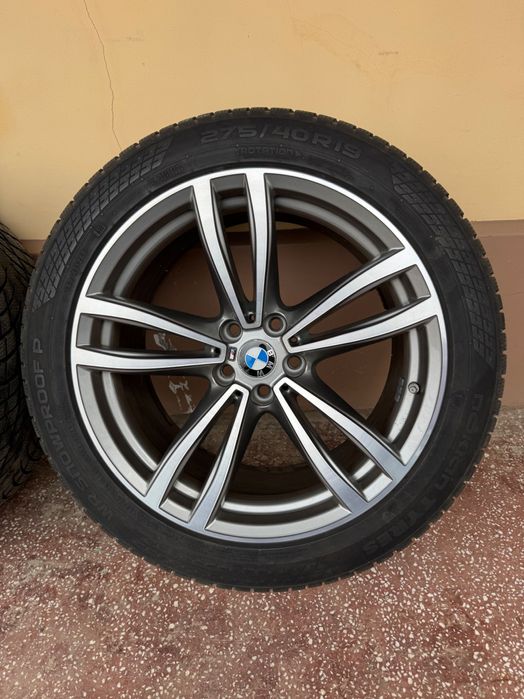 Roti iarna BMW G11 647M style - jante, cauciucuri, senzori