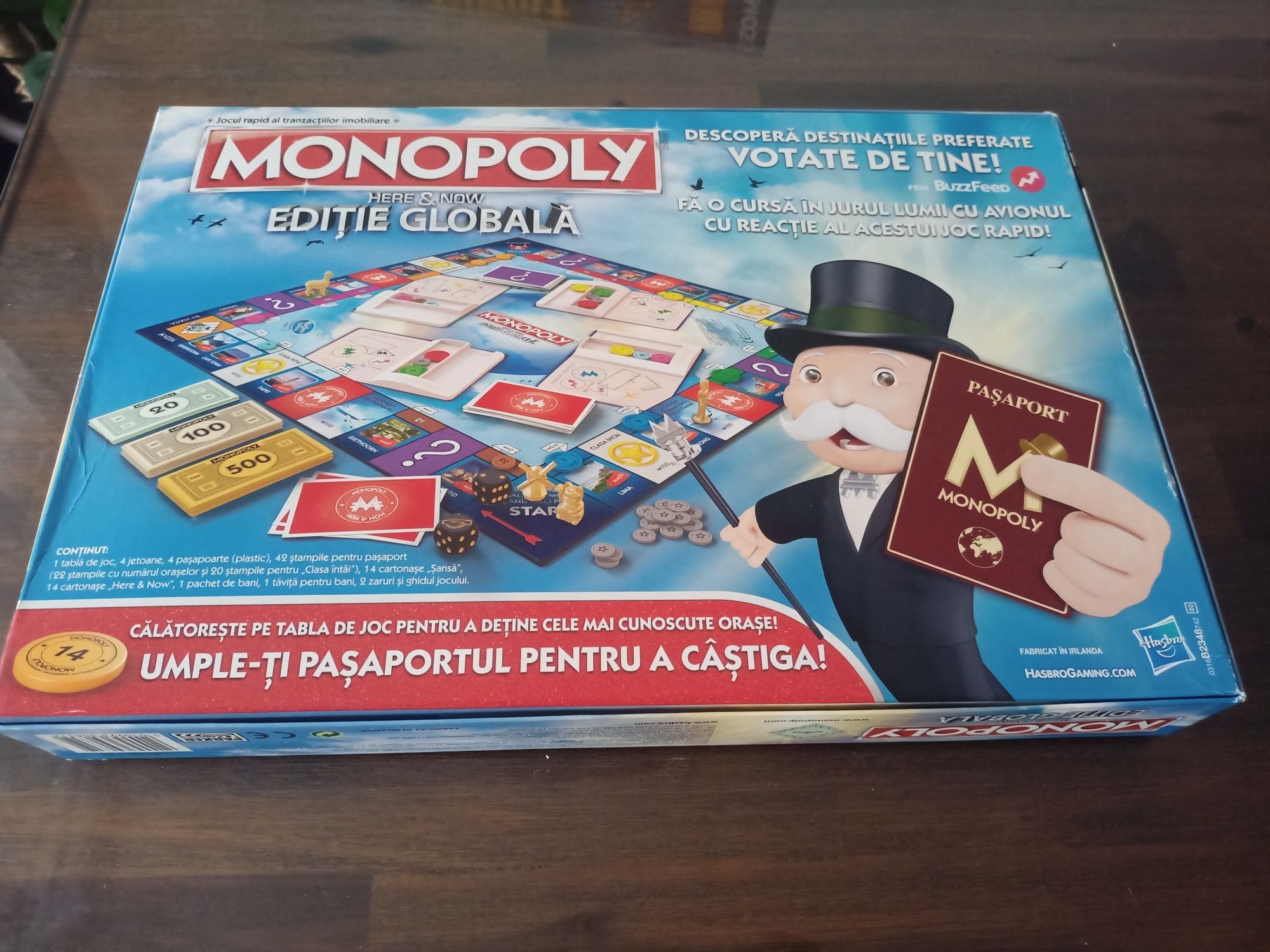 Monopoly Here & Now board game joc societate boardgame