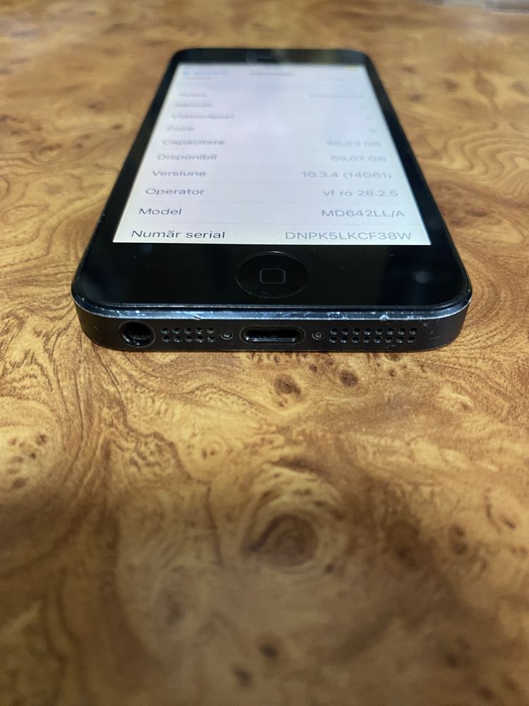 Iphone 5 64gb negru