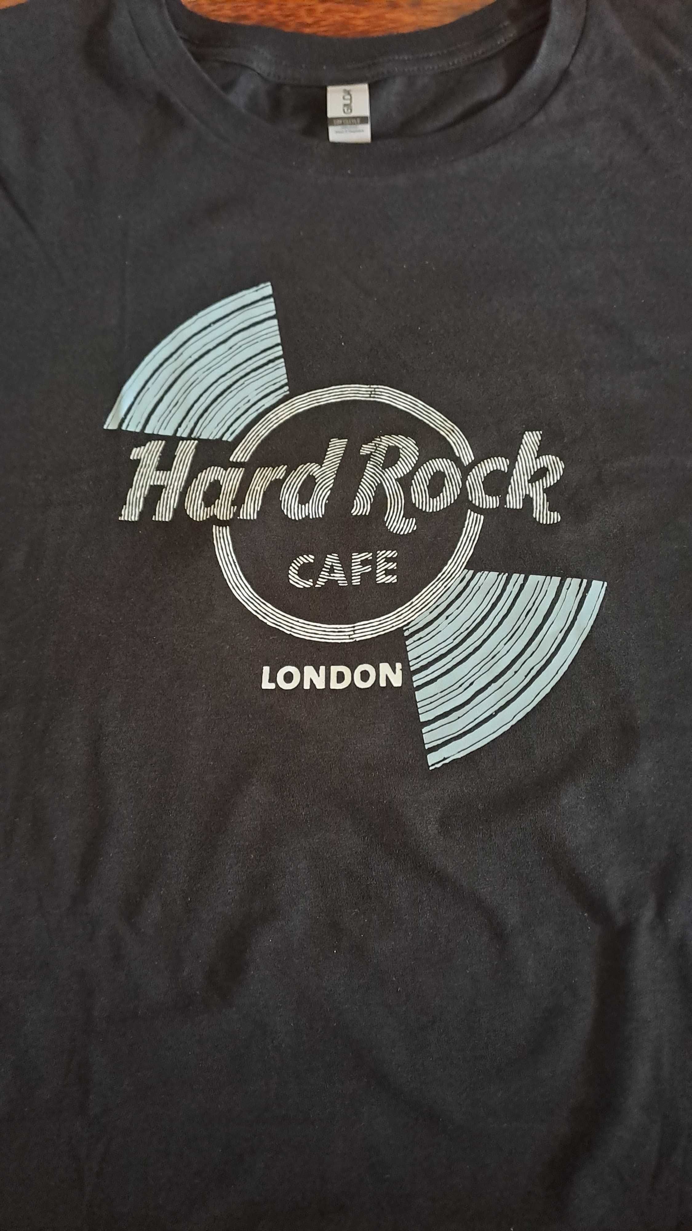 тениска черна Hard Rock Cafe London Хард Рок Кафе Лондон оригинал